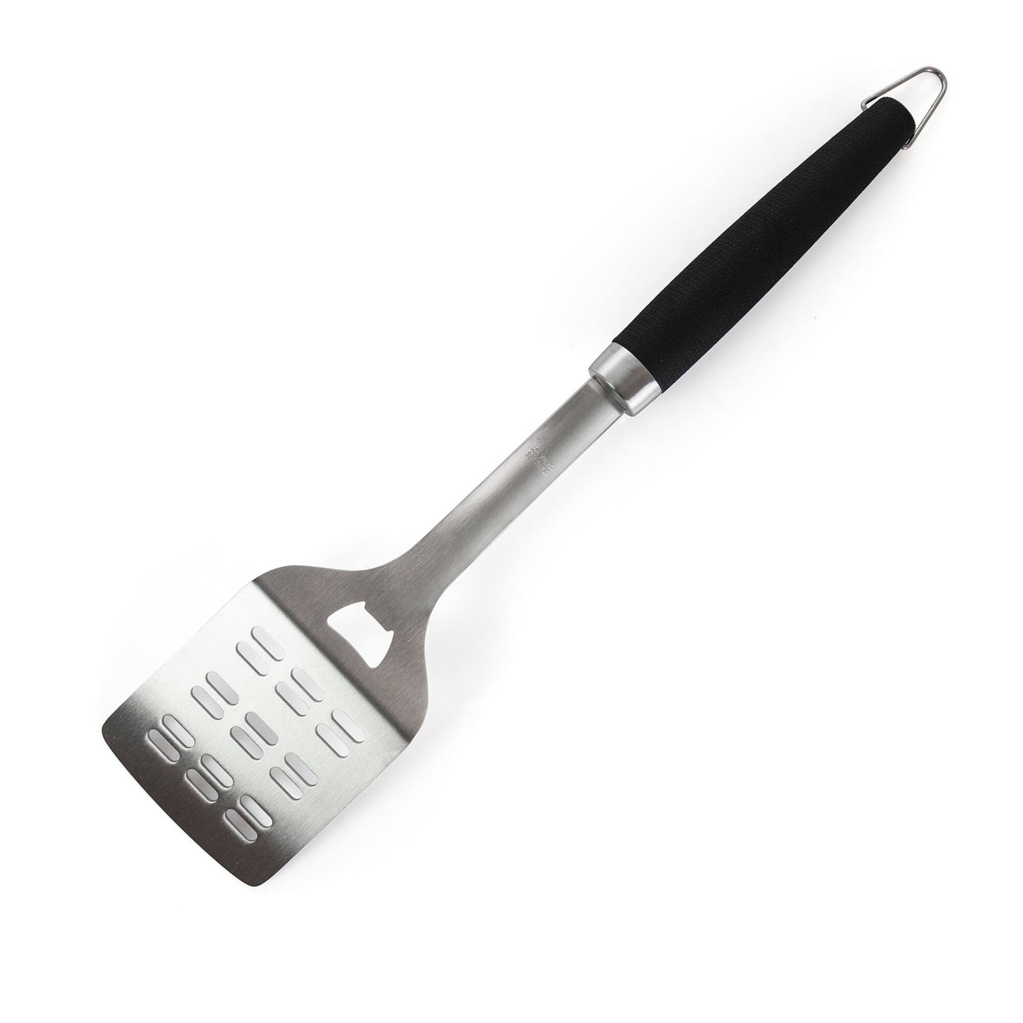 Gibson Home® Silver & Black Sawyer 3 Piece Stainless Steel BBQ Tool Set
